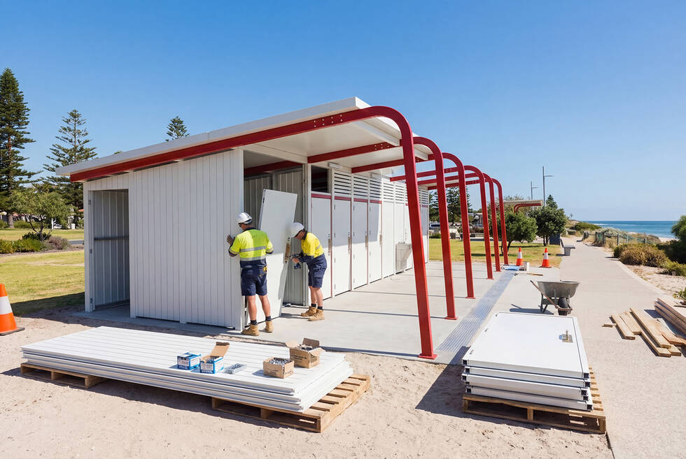 Koombana Bay | Prefabricated Public Amenity Building – Bunbury WA