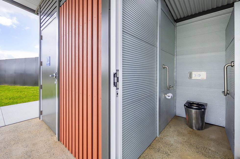 Accessible Park Toilet Building, Zanda Park Clyde North