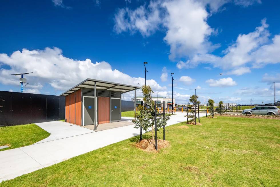 Accessible Park Toilet Building, Zanda Park Clyde North
