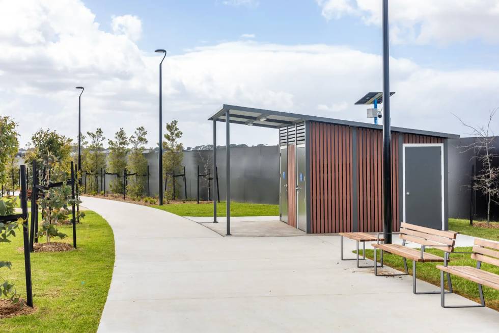 Accessible Park Toilet Building, Zanda Park Clyde North