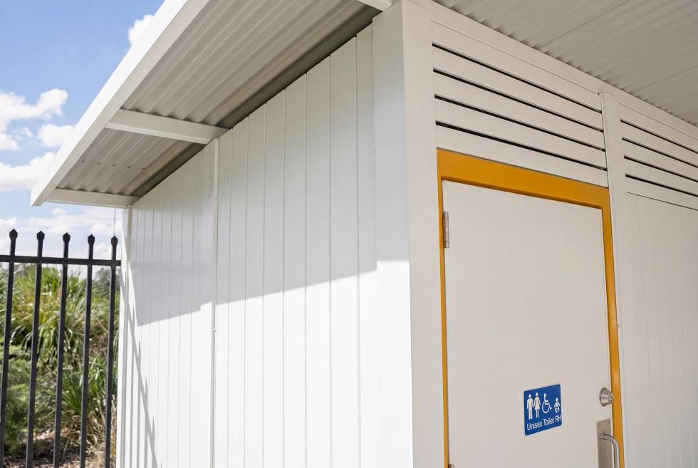 Laurie Ferguson Water Playground | Custom Public Toilet & Change Room Building