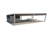shelter building render
