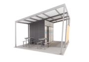 shelter building render
