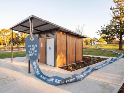 How long do public toilets last, and what drives the lifetime cost?