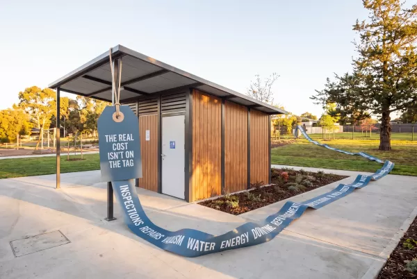 How long do public toilets last, and what drives the lifetime cost?
