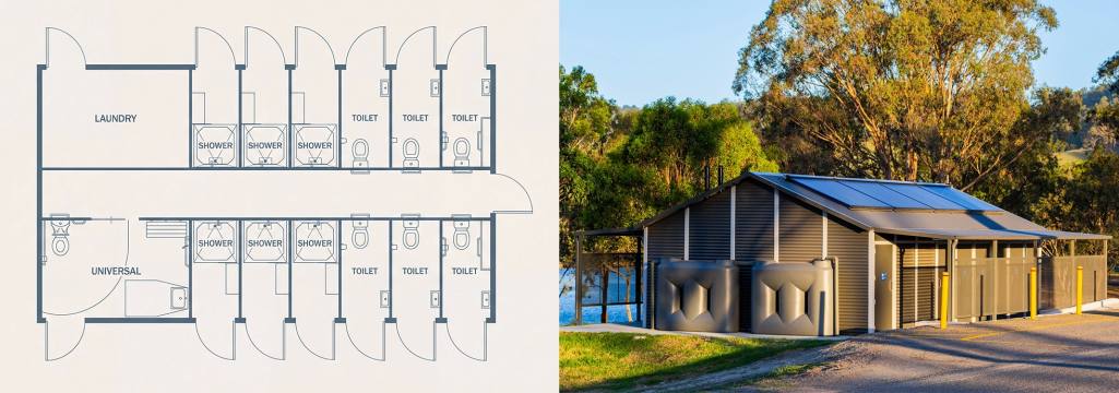 How to Customise a Prefab Public Toilet Building