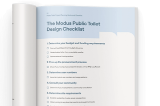 How to plan, design and deliver a toilet building?