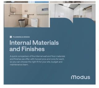 Which internal finish suits your site?