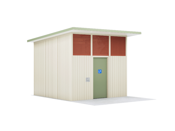 Changing Places 1B with paperbark exterior