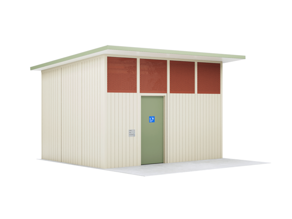 Changing Places 1C with paperbark exterior