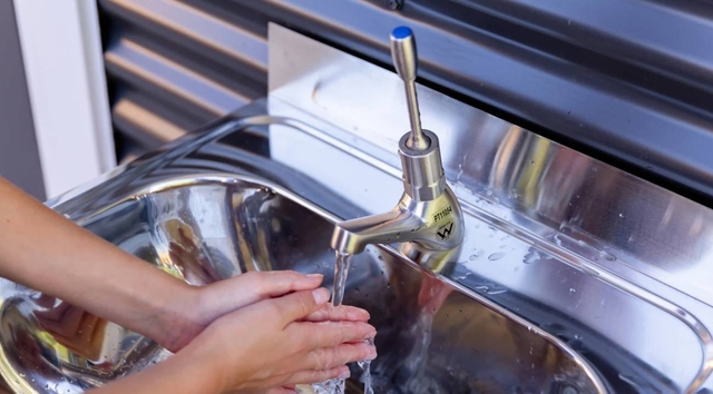 Marine-grade stainless steel throughout