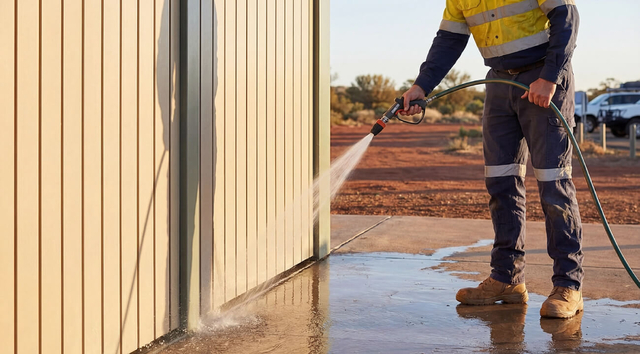 Hose-down finishes, no products needed