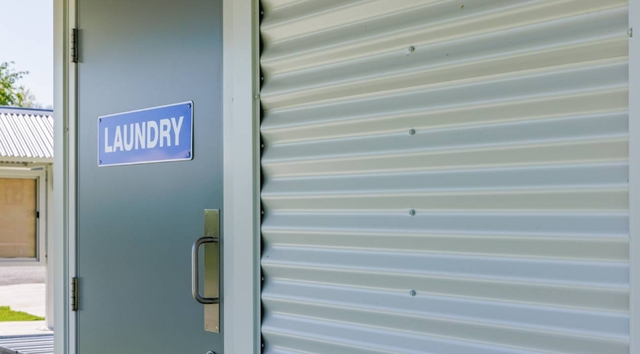 Laundry facilities for overnight and multi-day stays