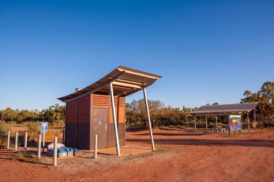 De Grey River building after Cyclone Zelia