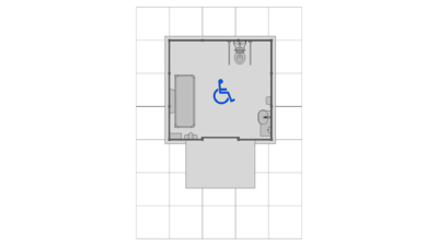 Changing Places Toilet Option 1B