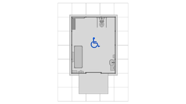 Changing Places Toilet Option 2