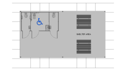 Shelter 3 – Floorplan Shelter 3 – Floorplan