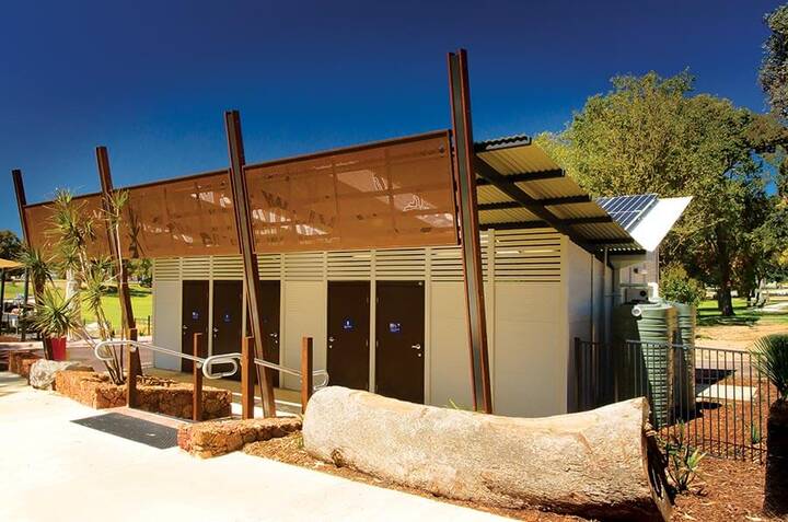 Popular waterpark ablution block for City of Kwinana project in WA Popular waterpark ablution block for City of Kwinana project in WA