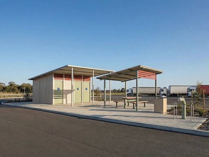 Heavy Rest Area Grant Funding project in 