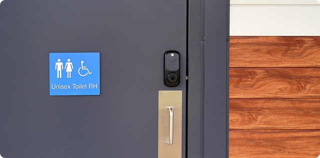 Steel-clad timer controlled doors