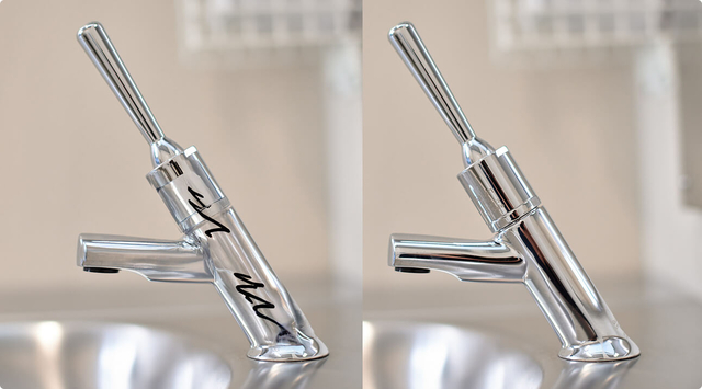 Easy to clean durable stainless steel fixtures