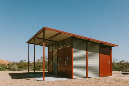 Pildappa Rock Toilet Building | National Park Amenities SA