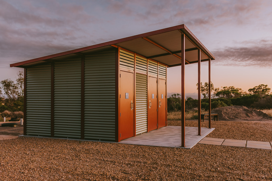 Pildappa Rock Toilet Building | National Park Amenities SA