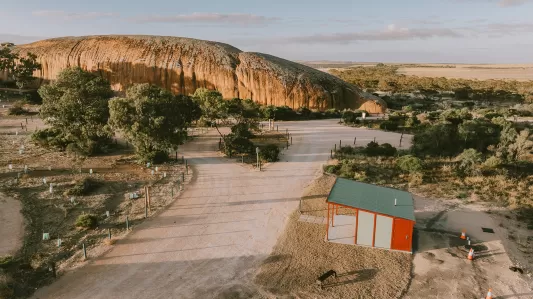Pildappa Rock Toilet Building | National Park Amenities SA