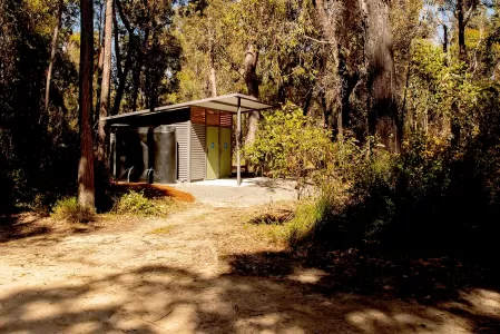 Shipwreck Creek Campground Toilet | Off-Grid Bushfire-Resistant VIC Shipwreck Creek Campground Toilet | Off-Grid Bushfire-Resistant VIC