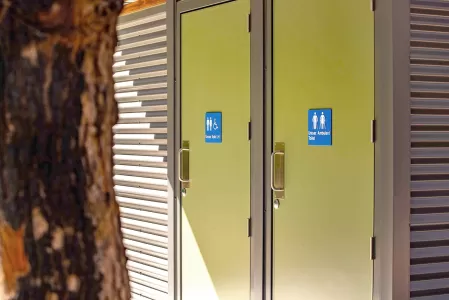 Shipwreck Creek Campground Toilet | Off-Grid Bushfire-Resistant VIC Shipwreck Creek Campground Toilet | Off-Grid Bushfire-Resistant VIC