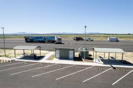 Roadside Rest Stop Toilets – Off-Grid Modular Amenities on Newell Highway | Modus Australia Roadside Rest Stop Toilets – Off-Grid Modular Amenities on Newell Highway | Modus Australia