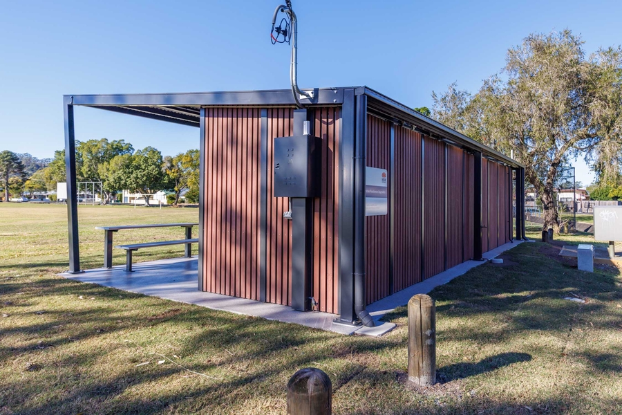 Flood-Resilient Modular Public Amenities – Lismore Toilets | Modus Australia Flood-Resilient Modular Public Amenities – Lismore Toilets | Modus Australia