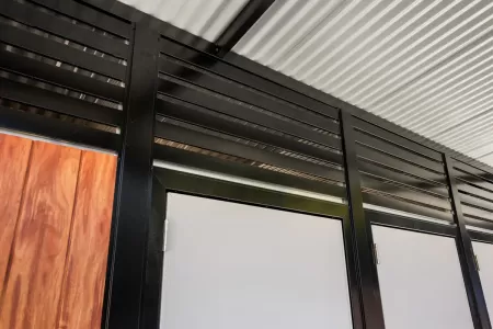 Wood-Look Toilet Building, Berowra Waters Marina, NSW