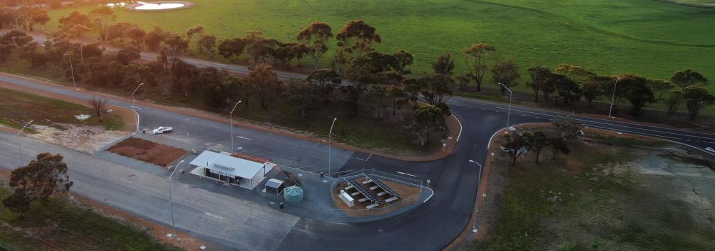 Cranbrook Truck Bay Rest Stop | Off-Grid Shelter Building