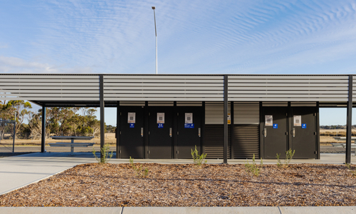 Cranbrook Truck Bay Rest Stop | Off-Grid Shelter Building