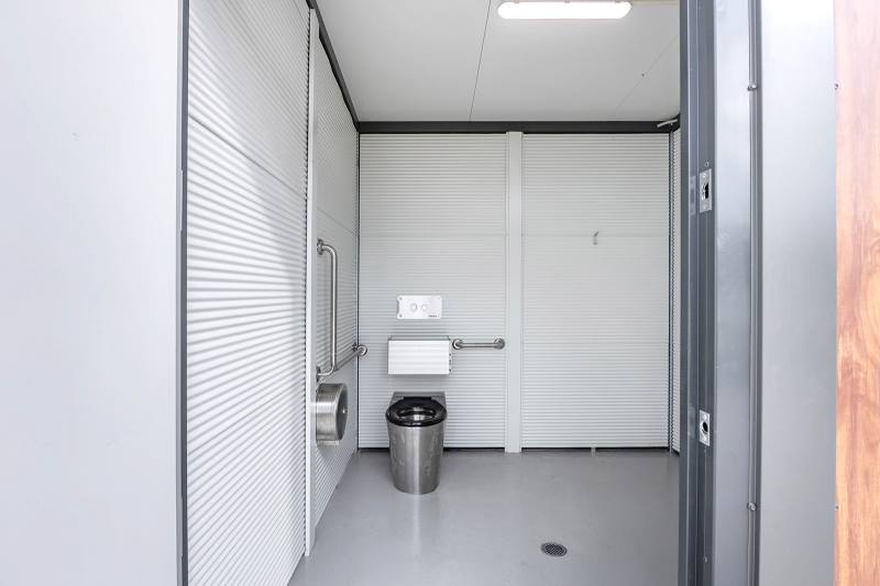 Deepwater Park Pump Track | Flood Resilient Custom Public Toilet Building | Modus Australia
