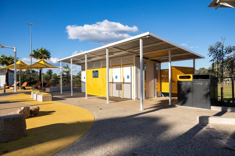 Laurie Ferguson Water Playground Toilet & Change Room Building | Modus