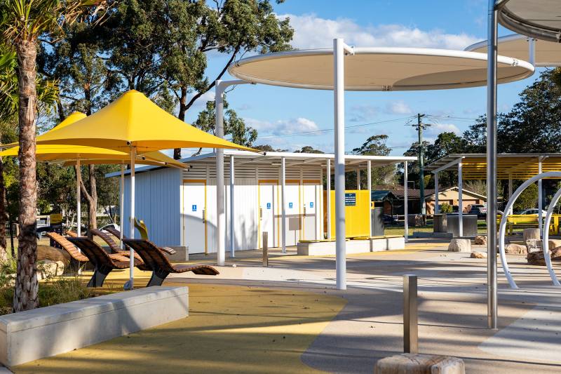 Laurie Ferguson Water Playground Toilet & Change Room Building | Modus