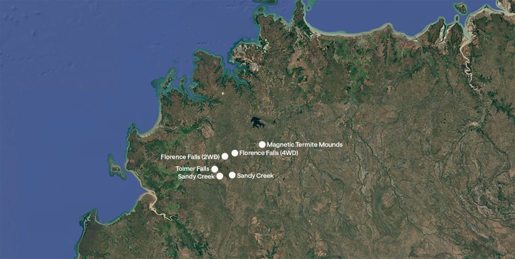 Litchfield National Park Amenities and Toilet Facilities