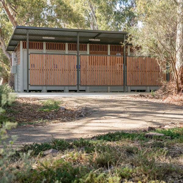 Mambray Creek Campground side elevation
