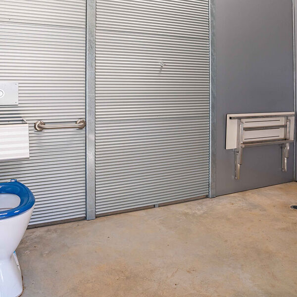 Cowra Showground accessible cubicle