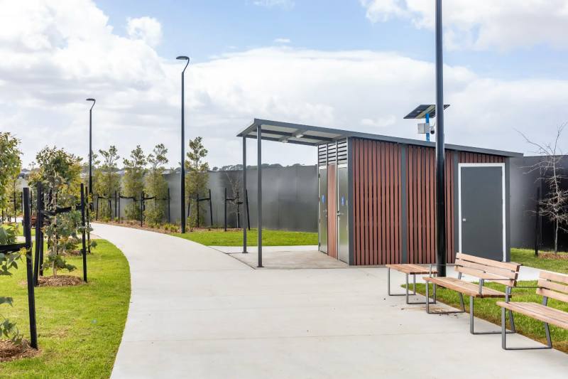 Accessible Park Toilet Building, Zanda Park Clyde North