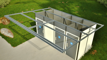 Install Roof and Frame