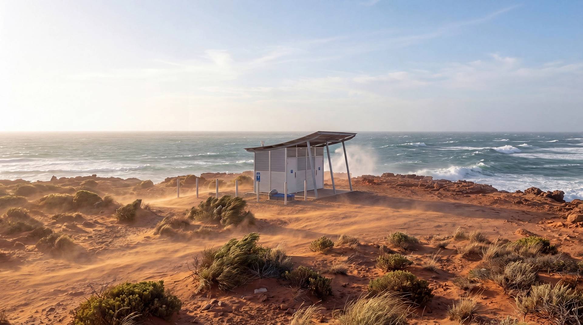 Flood and Cyclone  Resilient Toilet Buildings