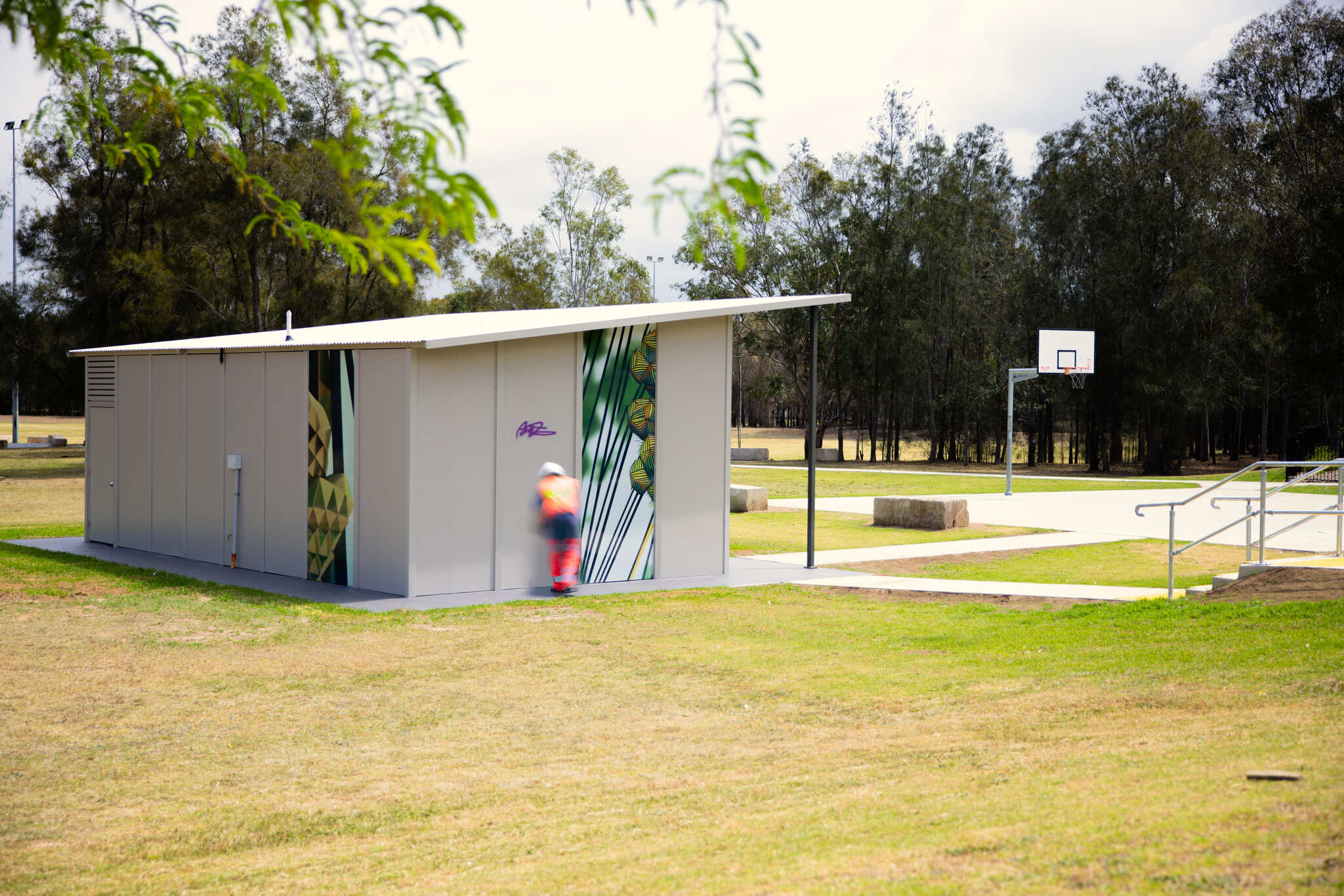 Anti-Vandal Toilet Building